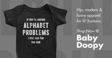 Alphabet Problems Baby Bodysuit