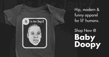Jay Z Flashcard Baby Bodysuit