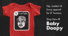 Tupac Flashcard Baby Bodysuit
